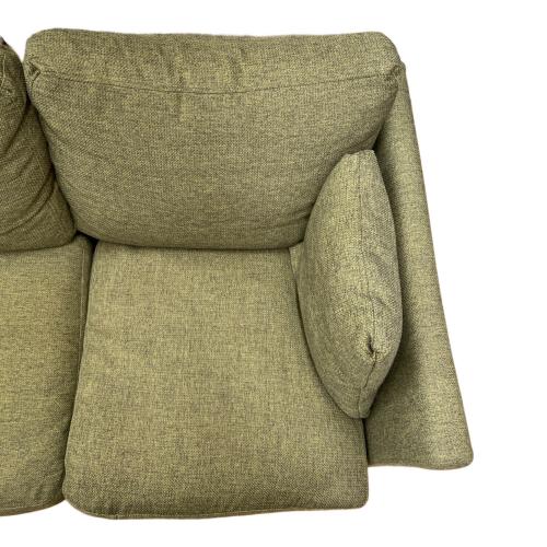 2人掛けソファー グリーン