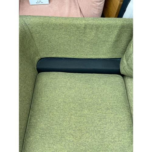 2人掛けソファー グリーン