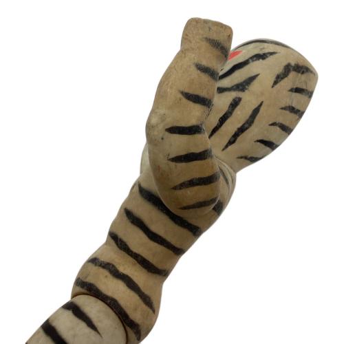 中嶋製作所 (ナカジマセイサクジョ) グレートゼブラ タイガーマスク レトロソフビ 全体にヨゴレ・変色・一部ハガレ有