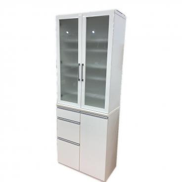 無印良品 カップボード【トレファク所沢店】 家具買取強化中】木製カップボード 無印良品 2枚扉 ナチュラル を買取