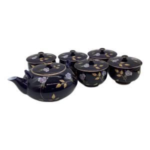 香蘭社 (コウランシャ) 湯呑み揃え ▲ ルリ薔薇