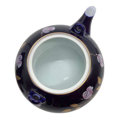 香蘭社 (コウランシャ) 湯呑み揃え ▲ ルリ薔薇