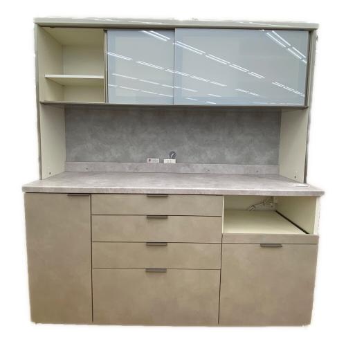 Pamouna (パモウナ) レンジボード RU-1800R 幅180×高さ200×奥行50 ナチュラル×グレー