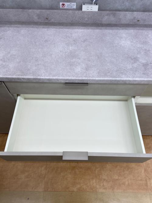 Pamouna (パモウナ) レンジボード RU-1800R 幅180×高さ200×奥行50 ナチュラル×グレー