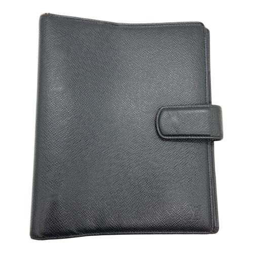 LOUIS VUITTON (ルイ ヴィトン) アジェンダGM 手帳カバー R20232 @ Π メンズ ブラック タイガ
