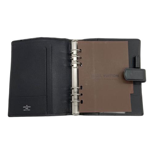 LOUIS VUITTON (ルイ ヴィトン) アジェンダGM 手帳カバー R20232 @ Π メンズ ブラック タイガ