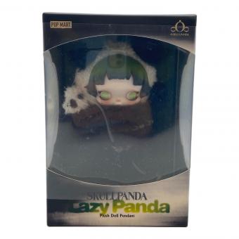 POP MART (ポップマート) SKULLPANDA Lazy Panda Plush Doll Pendant ヌイグルミ