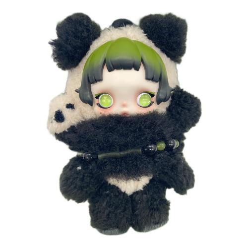 POP MART (ポップマート) SKULLPANDA Lazy Panda Plush Doll Pendant ヌイグルミ