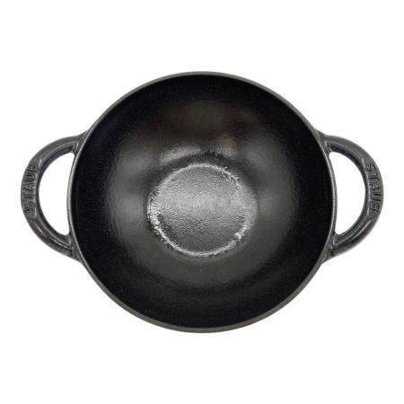 Staub (ストウブ) 鋳物ホーロー鍋 蓋:ZWILLING 16cm ベビーウォック