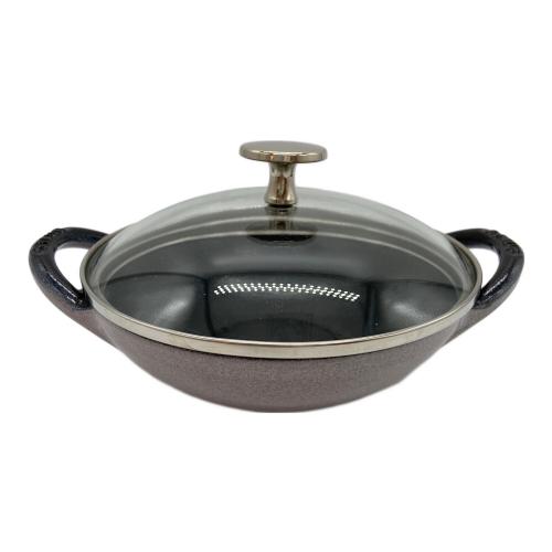 Staub (ストウブ) 鋳物ホーロー鍋 蓋:ZWILLING 16cm ベビーウォック