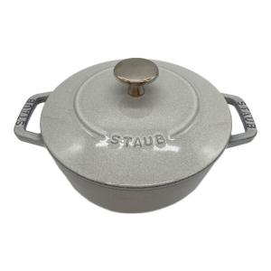 Staub (ストウブ) 両手鍋 ワナベ カンパーニュ S 16cm グレー
