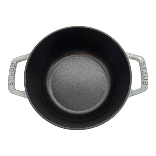Staub (ストウブ) 両手鍋 ワナベ カンパーニュ S 16cm グレー