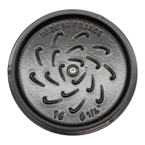 Staub (ストウブ) 両手鍋 ワナベ カンパーニュ S 16cm グレー