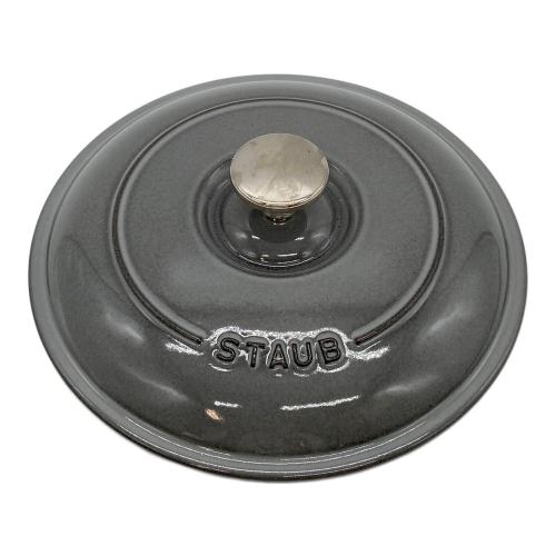 Staub (ストウブ) オーバルホットプレート 20cm・グレー