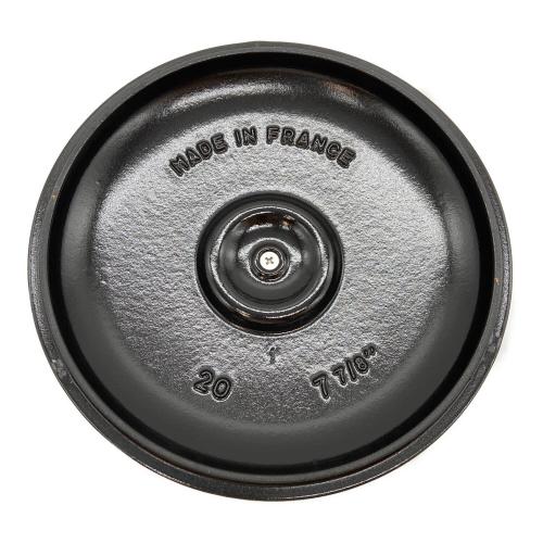 Staub (ストウブ) オーバルホットプレート 20cm・グレー