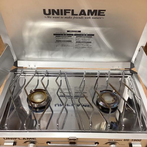 UNIFLAME (ユニフレーム) ツインガスバーナー US-1900 2019年製 PSLPG
