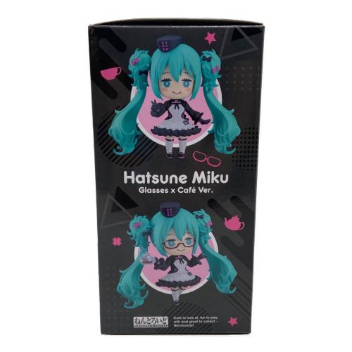 GOODSMILE COMPANY (グッドスマイルカンパニー) 初音ミク めがね×カフェVer. キャラクターフィギュア 「グッスマくじ 初音ミク 2025 Autumn」 A賞 ねんどろいど