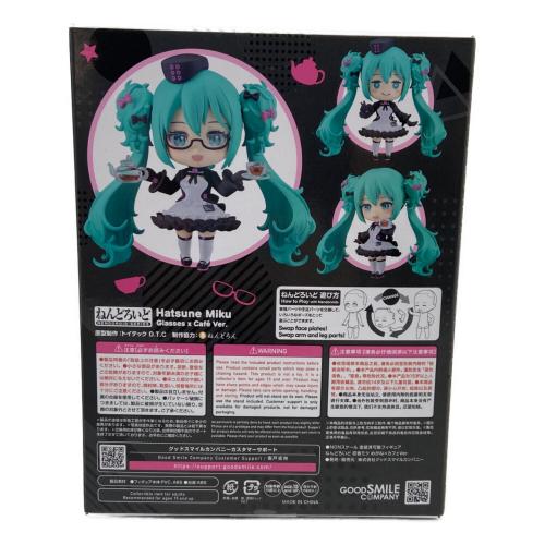 GOODSMILE COMPANY (グッドスマイルカンパニー) 初音ミク めがね×カフェVer. キャラクターフィギュア 「グッスマくじ 初音ミク 2025 Autumn」 A賞 ねんどろいど