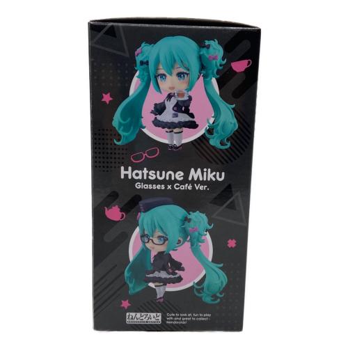 GOODSMILE COMPANY (グッドスマイルカンパニー) 初音ミク めがね×カフェVer. キャラクターフィギュア 「グッスマくじ 初音ミク 2025 Autumn」 A賞 ねんどろいど