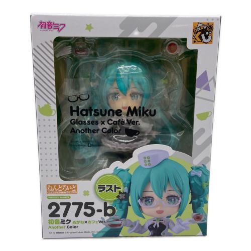 GOODSMILE COMPANY (グッドスマイルカンパニー) 初音ミク めがね×カフェVer. Another Color キャラクターフィギュア グッスマくじ 初音ミク 2025 Autumn ラスト賞 ねんどろいど