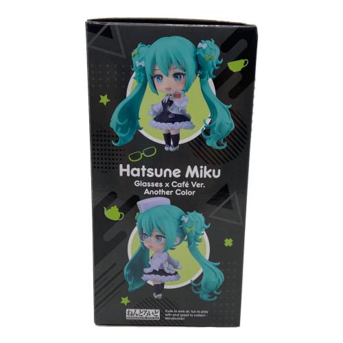 GOODSMILE COMPANY (グッドスマイルカンパニー) 初音ミク めがね×カフェVer. Another Color キャラクターフィギュア グッスマくじ 初音ミク 2025 Autumn ラスト賞 ねんどろいど