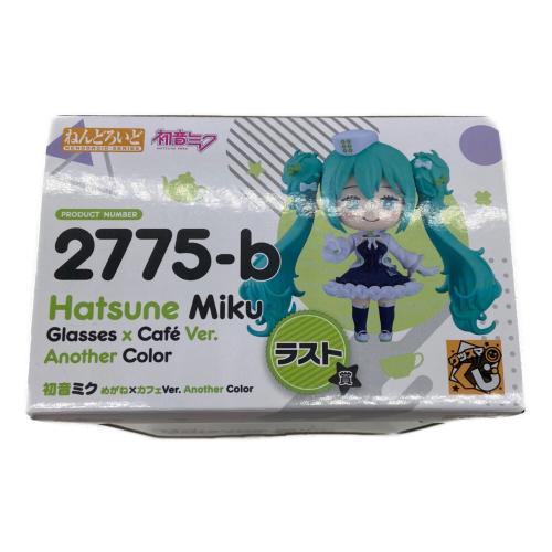 GOODSMILE COMPANY (グッドスマイルカンパニー) 初音ミク めがね×カフェVer. Another Color キャラクターフィギュア グッスマくじ 初音ミク 2025 Autumn ラスト賞 ねんどろいど