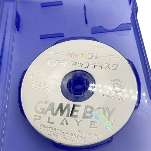 ゲームボーイプレーヤー スタートアップディスク ゲームキューブ用ソフト ※現状販売 -