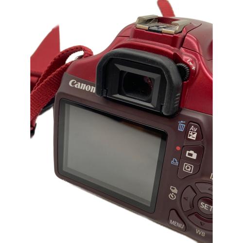 CANON (キヤノン) 一眼レフカメラ EOS Kiss X50 本体レッド/レンズ35-80mm