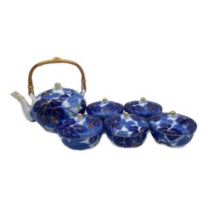 深川製磁 (フカガワセイジ) 茶器揃え 瑠璃葡萄
