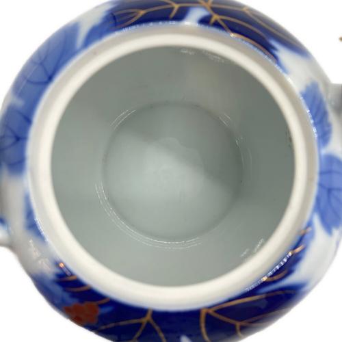 深川製磁 (フカガワセイジ) 茶器揃え 瑠璃葡萄