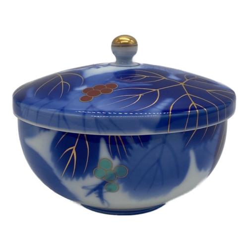深川製磁 (フカガワセイジ) 茶器揃え 瑠璃葡萄