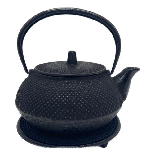 南部鉄器 (ナンブテッキ) 鉄瓶 岩鋳