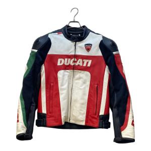 DUCATI CORSE (デュカティ・コルセ) プロテクタージャケット 8533486 メンズ SIZE 50 ホワイト×レッド