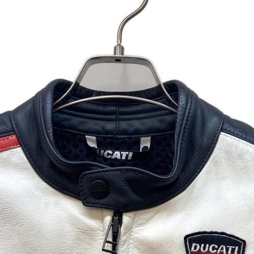 DUCATI CORSE (デュカティ・コルセ) プロテクタージャケット 8533486 メンズ SIZE 50 ホワイト×レッド
