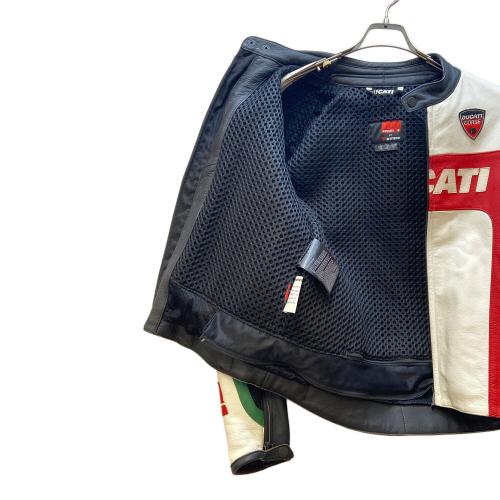 DUCATI CORSE (デュカティ・コルセ) プロテクタージャケット 8533486 メンズ SIZE 50 ホワイト×レッド