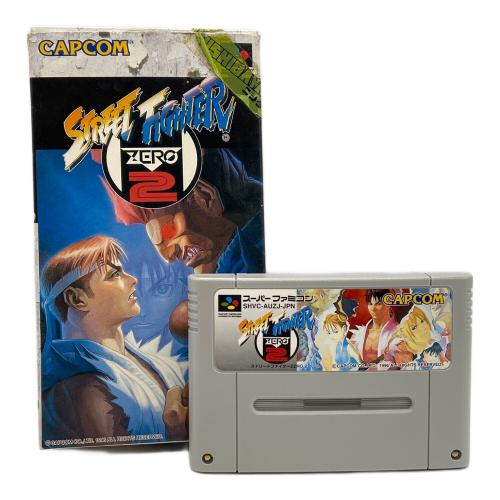カプコン ストリートファイターZERO2 スーパーファミコン用ソフト -