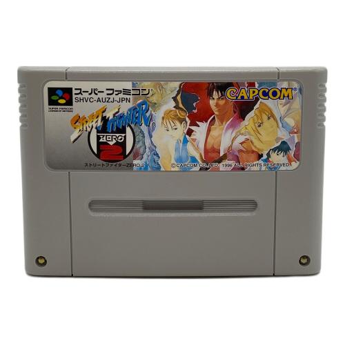カプコン ストリートファイターZERO2 スーパーファミコン用ソフト -