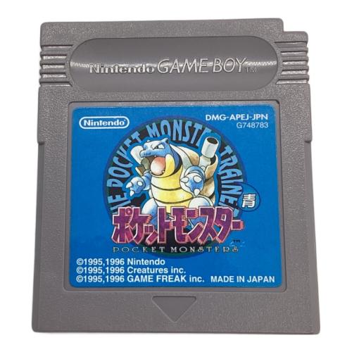 Nintendo (ニンテンドー) ポケットモンスター青 ゲームボーイ用ソフト ※動作保証無 -