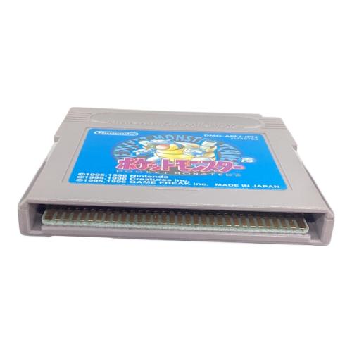 Nintendo (ニンテンドー) ポケットモンスター青 ゲームボーイ用ソフト ※動作保証無 -