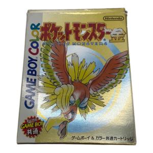 Nintendo (ニンテンドー) ポケットモンスター金 ゲームボーイ用ソフト ※動作保証無 -