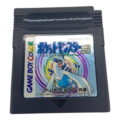 Nintendo (ニンテンドー) ポケットモンスター銀 ゲームボーイアドバンス用ソフト ※動作保証無 -