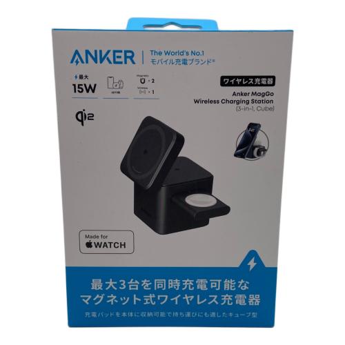 Anker (アンカー) モバイルバッテリー Anker MagGo Wireless Charging Station/B25M5N11 PSEマーク(モバイルバッテリー)有