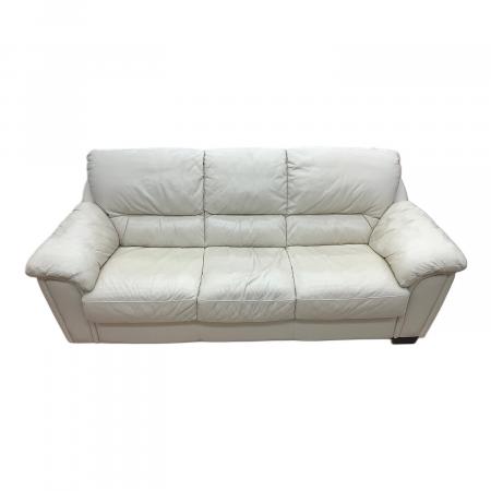 M♦10月セール 良品　IDC大塚取扱 himora３人掛けソファオットマン付き IDC大塚家具 (アイディーシーオオツカカグ) 3人掛けソファー