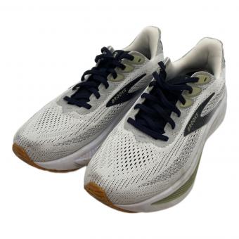 BROOKS (ブルックス) ランニングシューズ 1104421D191 メンズ SIZE 66cm (W26) グレー×ホワイト