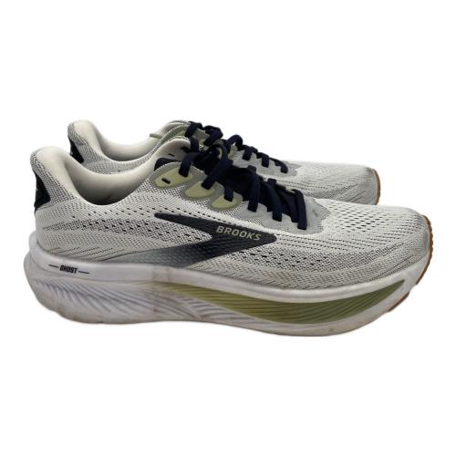BROOKS (ブルックス) ランニングシューズ 1104421D191 メンズ SIZE 66cm (W26) グレー×ホワイト
