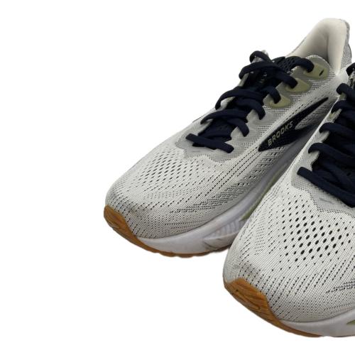 BROOKS (ブルックス) ランニングシューズ 1104421D191 メンズ SIZE 66cm (W26) グレー×ホワイト