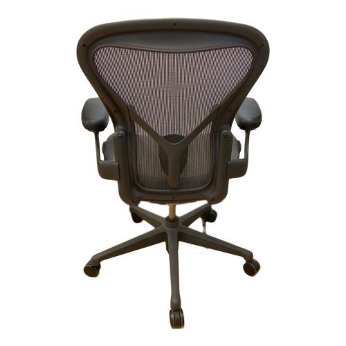 Herman Miller (ハーマンミラー) アーロンチェア AER1A12PW Aサイズ 95 ブラック リマスタード ライト