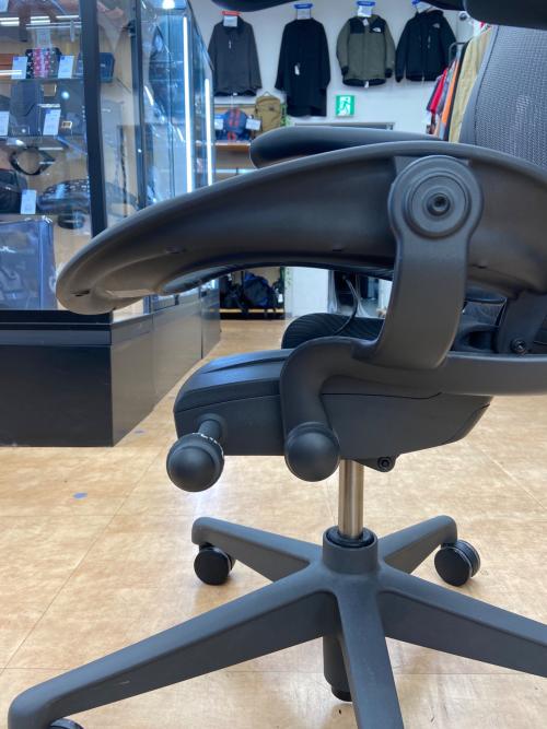 Herman Miller (ハーマンミラー) アーロンチェア AER1A12PW Aサイズ 95 ブラック リマスタード ライト