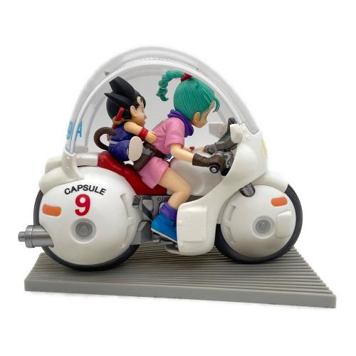 ドラゴンボール キャラクターフィギュア A賞 孫悟空＆ブルマ バイクフィギュア