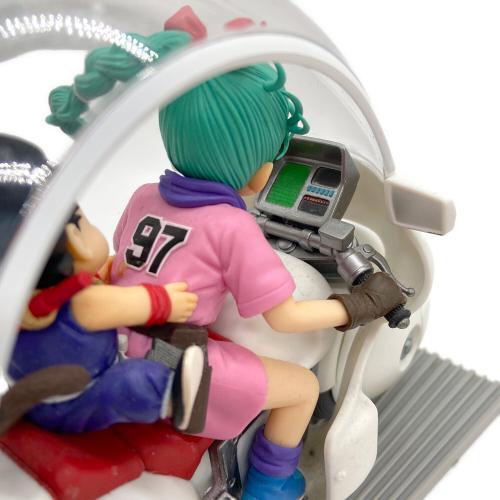ドラゴンボール キャラクターフィギュア A賞 孫悟空＆ブルマ バイクフィギュア
